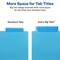 Avery Big Tab Insertable 2 Pocket Dividers for 3 Ring Binders, 5-Tab Sets, Bright Two-Tone Multicolor, 3 Binder Divider Sets (01742)